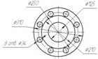 Габаритные размеры Насос ЦНСГ 105-343