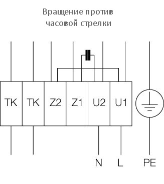 Схема подключения 